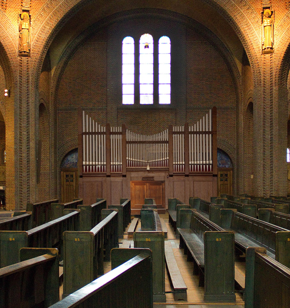 het Steinmeyer-orgel in de Koepelkerk in Bussum